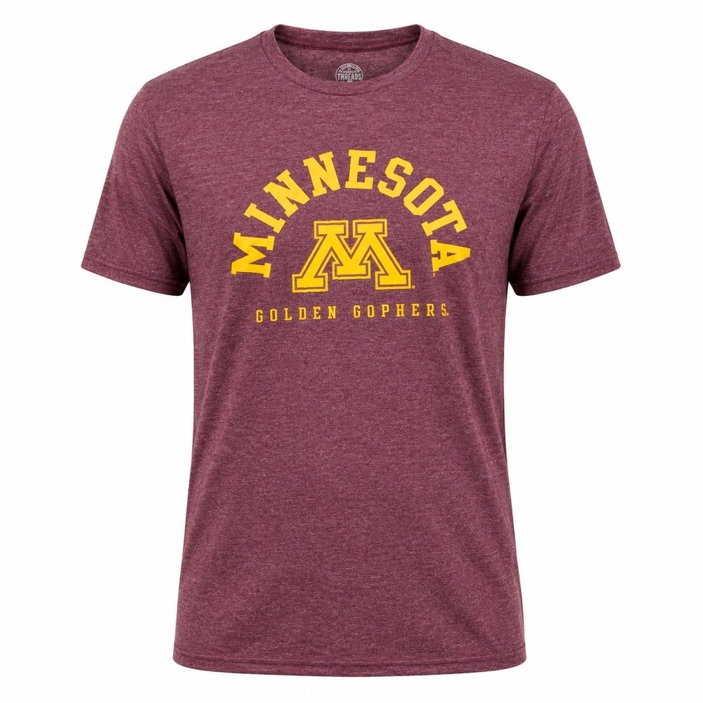 Rivalry Threads Womens Minnesota Golden Gophers 2XL Maroon Collegiate Tee NWT